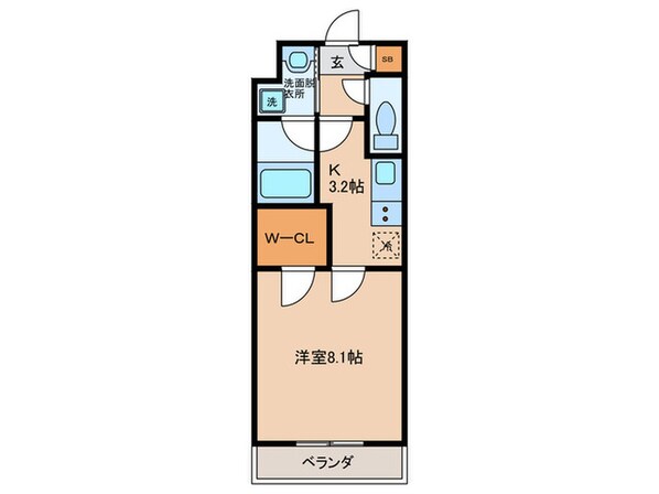 ステラウッド南恵我之荘の物件間取画像